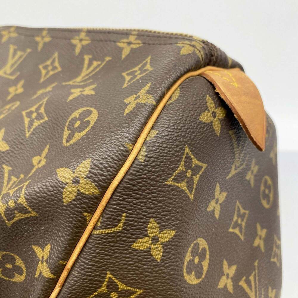 LOUIS VUITTON Brown Monogram Keepall 60 Boston Bag - Picture 11 of 12